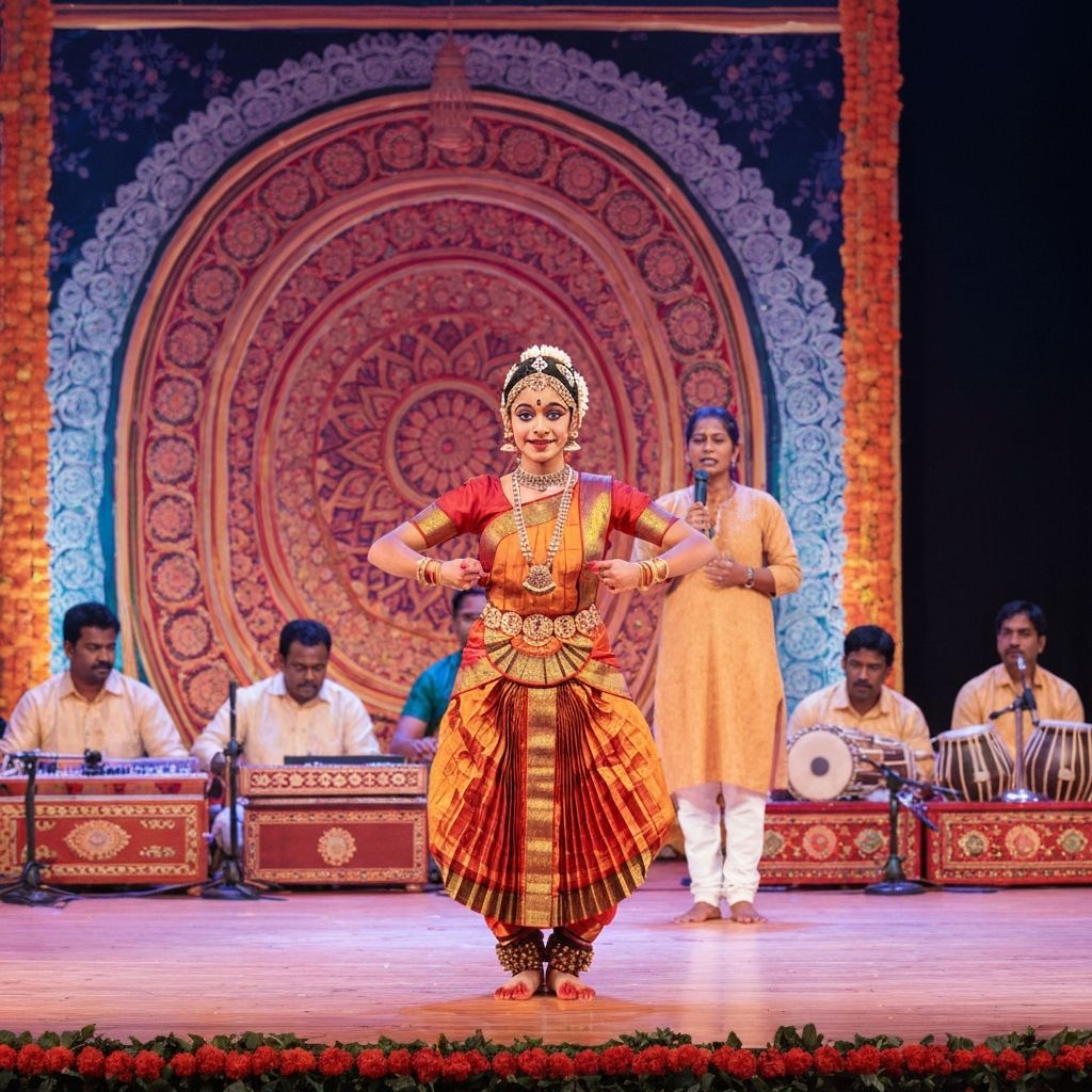 Bharatanatyam arangetram vocal support
