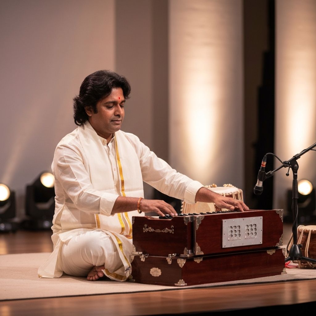 Carnatic music concert performance