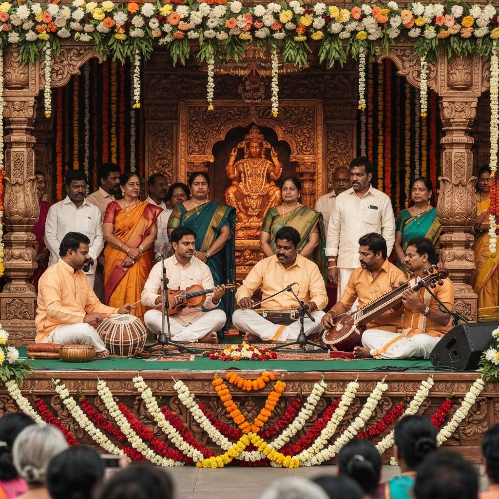 Tyagaraja Aradhana celebration